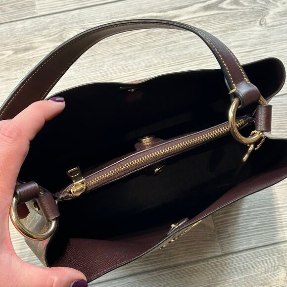 Coach Small Town Disco Star Bucket Bag & Wallet Set - Leather - Picture 4 of 8